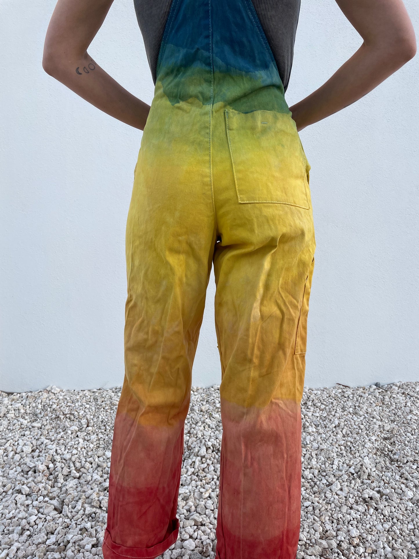 Naturally Dyed Overalls