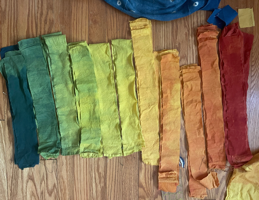 Create a Natural Dye Rainbow