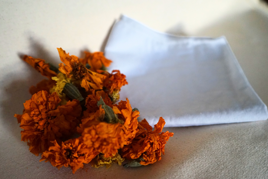 Marigold Flowers + Mordanted Bandana | Holiday Gift Bundle