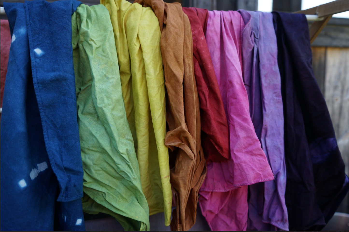 Make a Natural Dye Rainbow Online Class