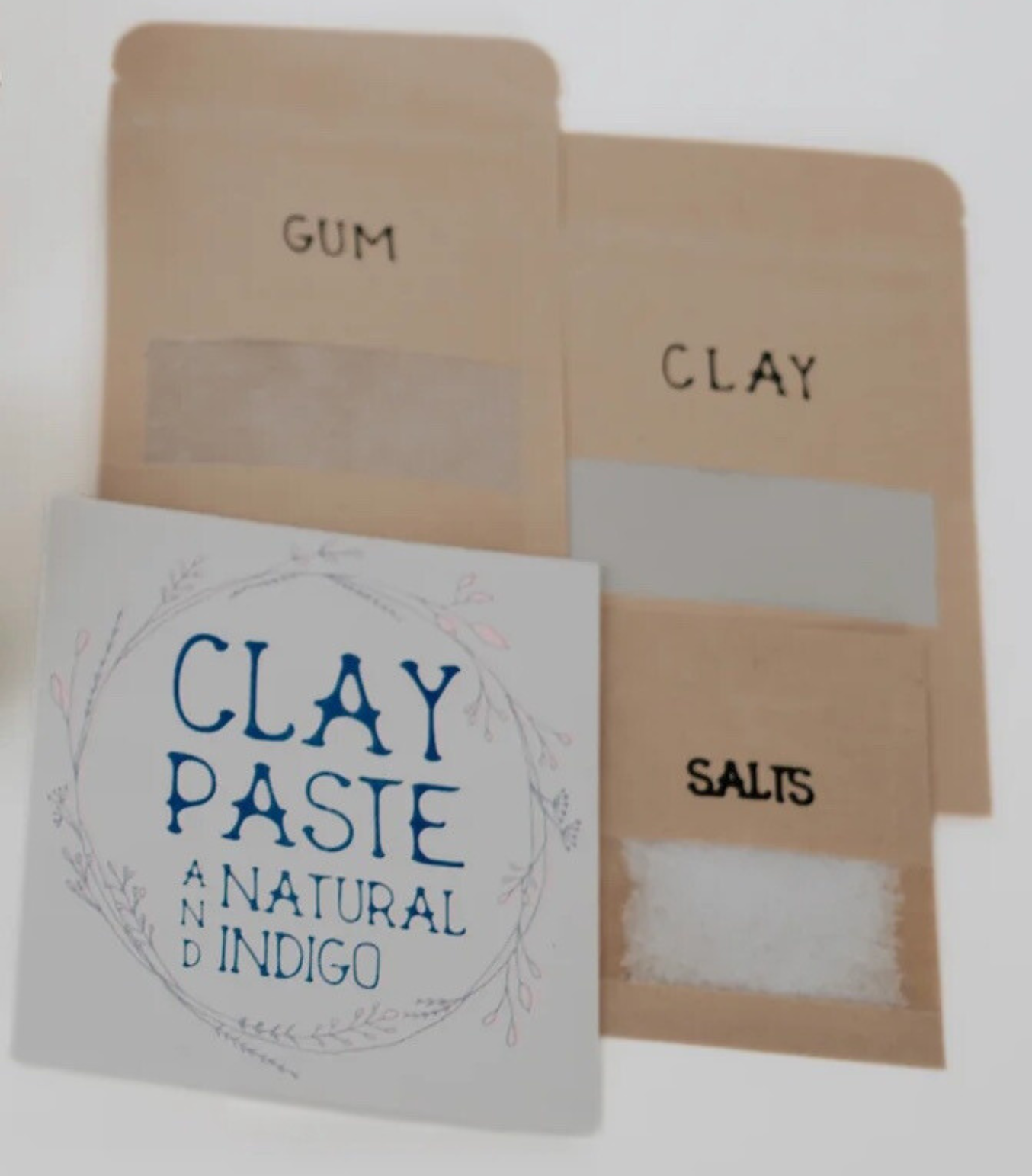 Clay Paste Resist Ingredients | For Use with Indigo Dyeing